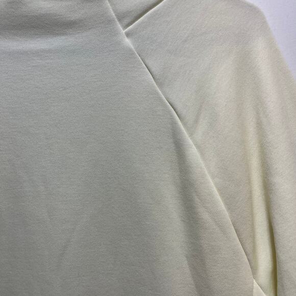 Fabletics Women’s Cream Pullover Sweatshirt Funnel Neck Size M - Picture 10 of 11